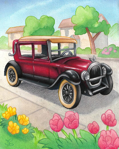 "Old Fashioned Car"