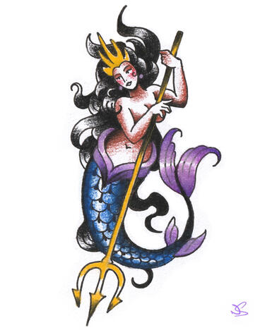 "Traditional Mermaid"