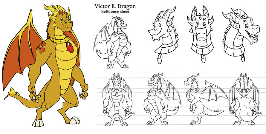 "Victor.E.Dragon Finalised Design